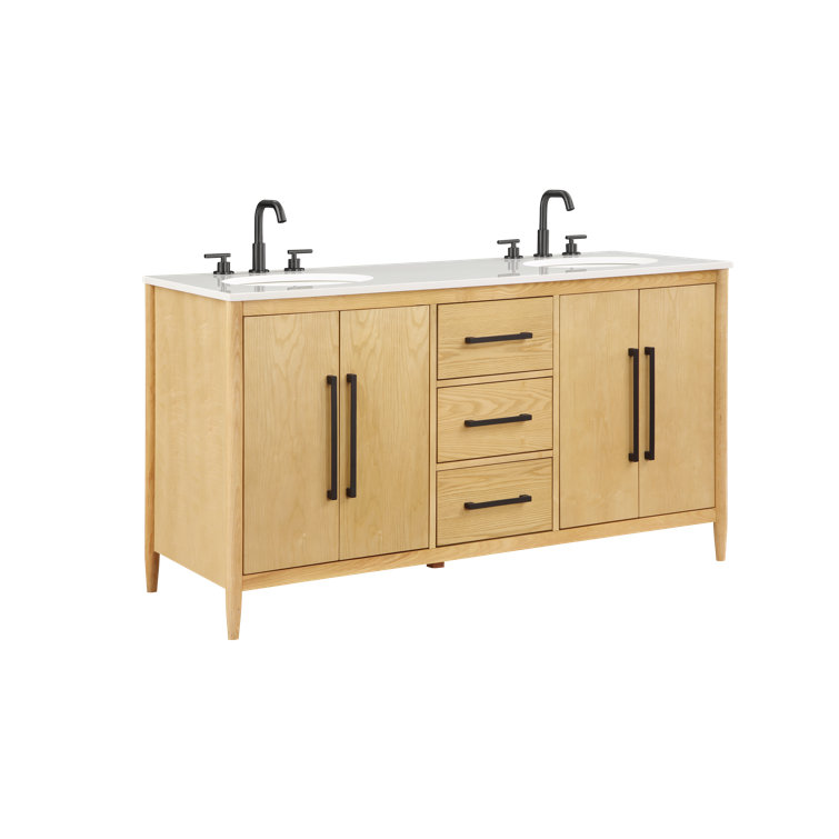 Felicity 60'' Double Bathroom Vanity & Reviews Joss & Main